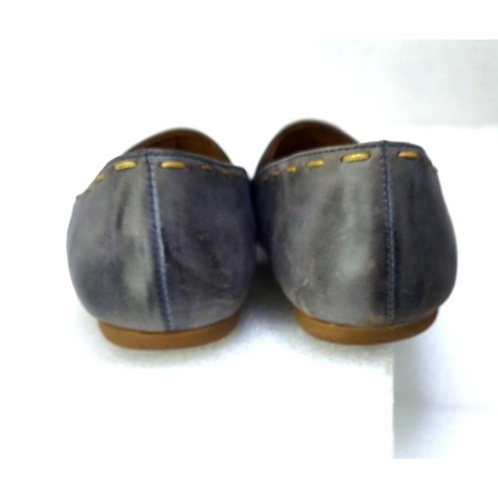 Born Womens Maple Campanula Gray Leather Slip On Flat Loafers Size 9.5/ 41 - Picture 8 of 12